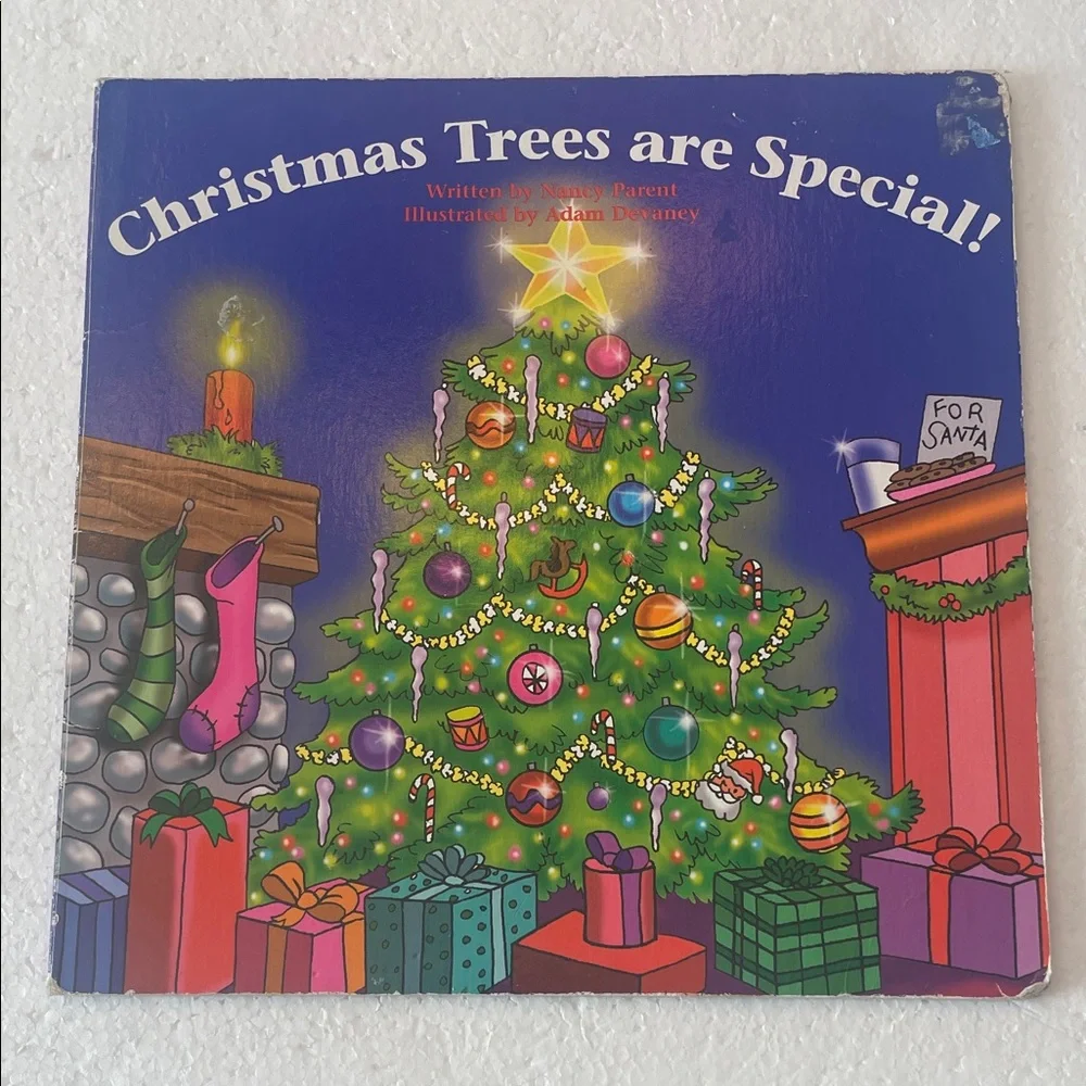 Christmas Trees are Special! Children’s Vintage Board Book Nancy Parent